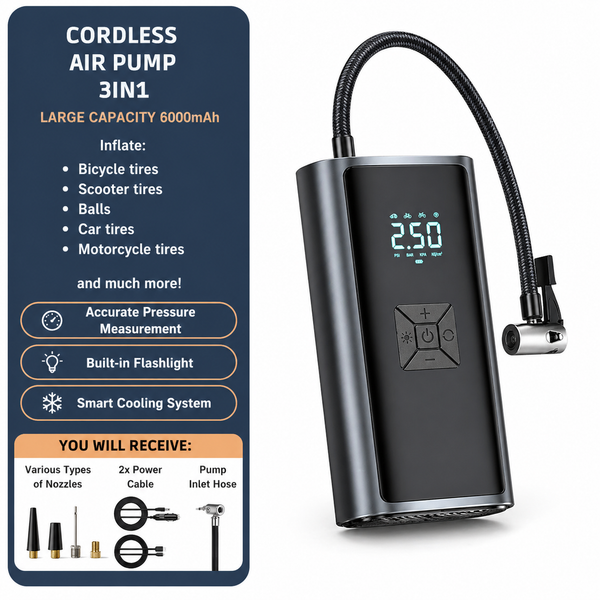 Wireless 3-in-1 Pump