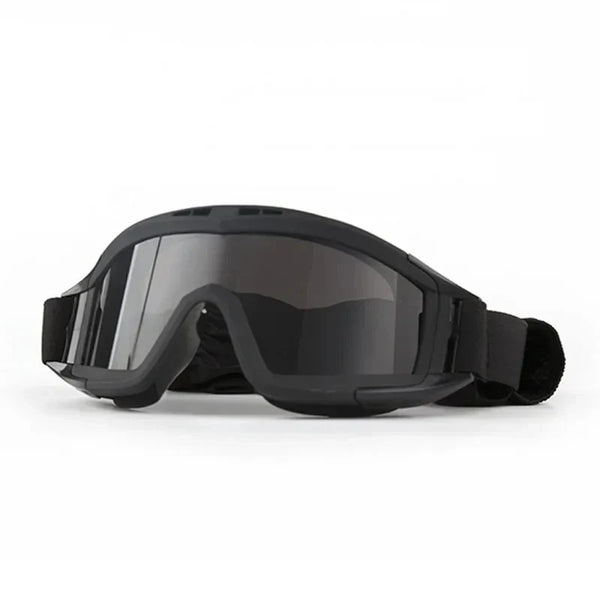 Protective goggles for helmet